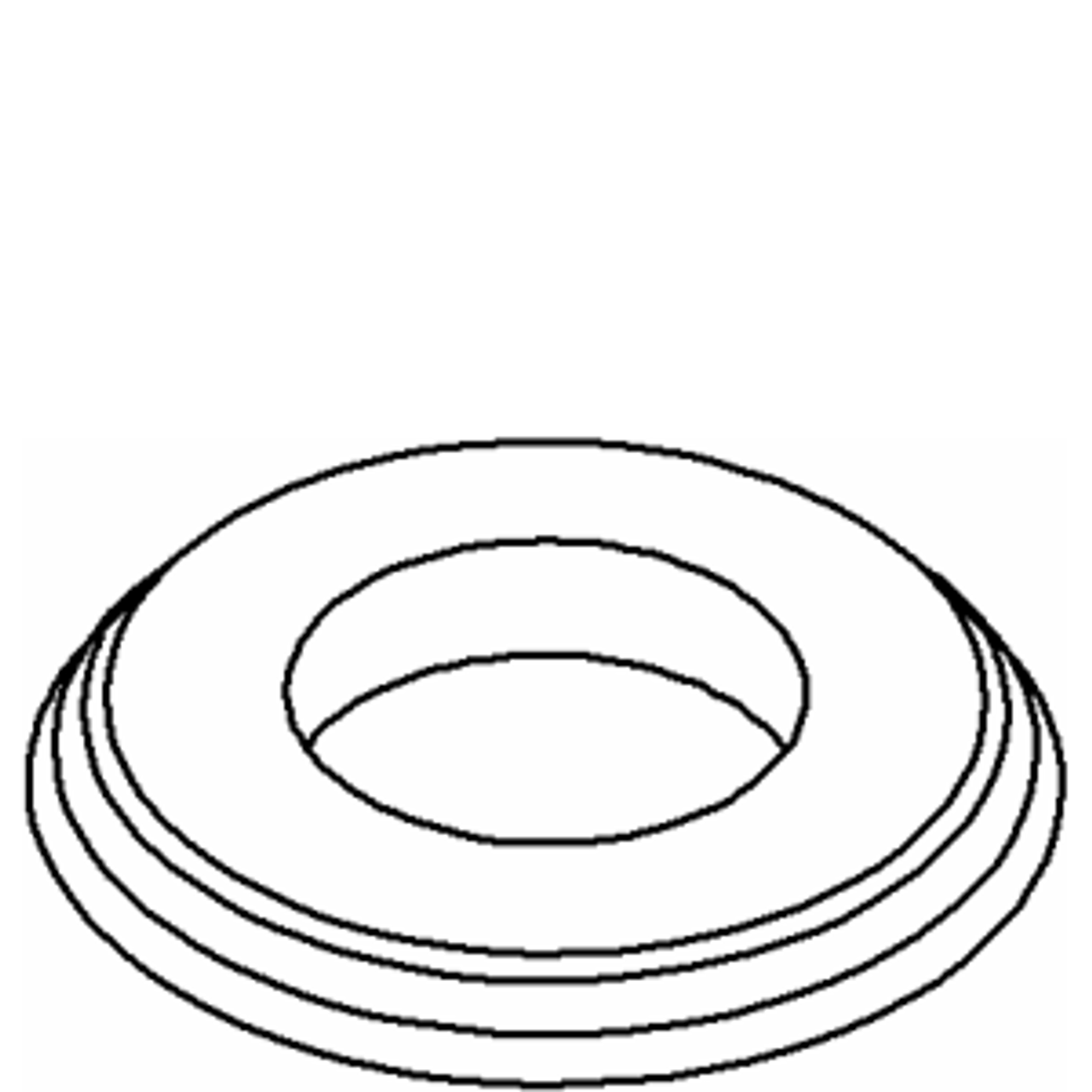 Kohler 77175-VF - Polished Brass Spout Escutcheon Kohler 77175-VF - Polished Brass Spout Escutcheon