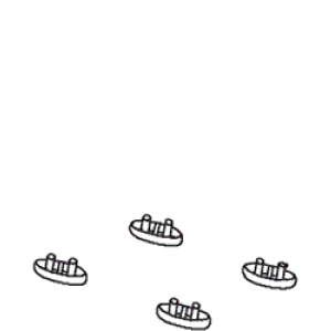 Kohler 84067-47 - Almond Bumper Kit