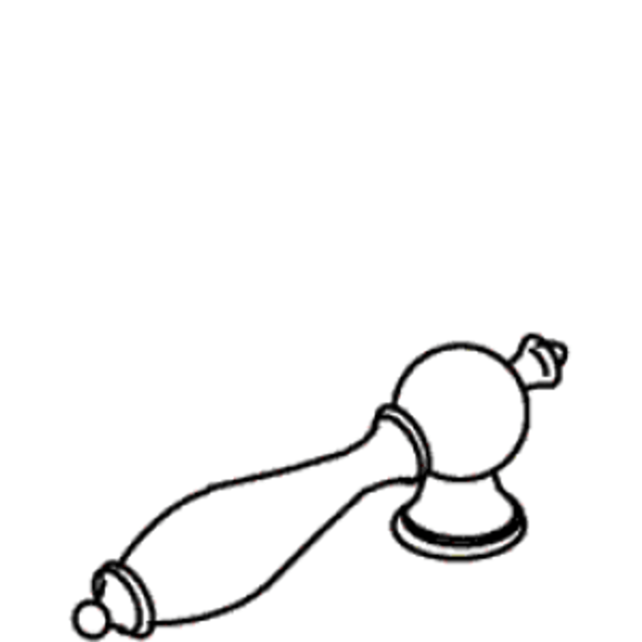 Kohler 77890-CP - Polished Chrome Bath & Lav Handle Assembly Kohler 77890-CP - Polished Chrome Bath & Lav Handle Assembly