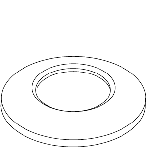 Kohler 74835-CP - Soap Disp Flange