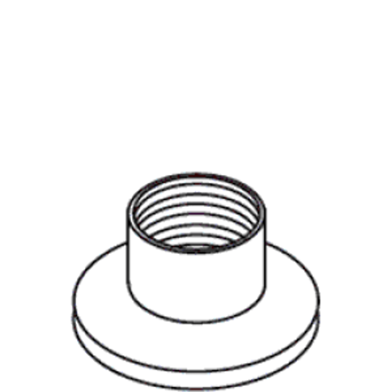 Kohler 74385-VF - Polished Brass Escutcheon Kohler 74385-VF - Polished Brass Escutcheon