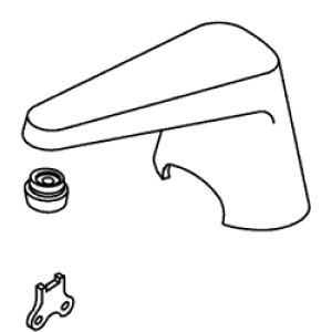 Kohler 77253-CP - Polished Chrome Spout Kit