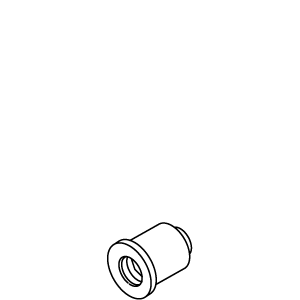 Kohler 81524-CP - Polished Chrome Bushing