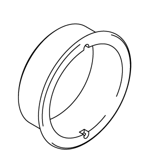 Kohler 87118-CP - Polished Chrome Collar