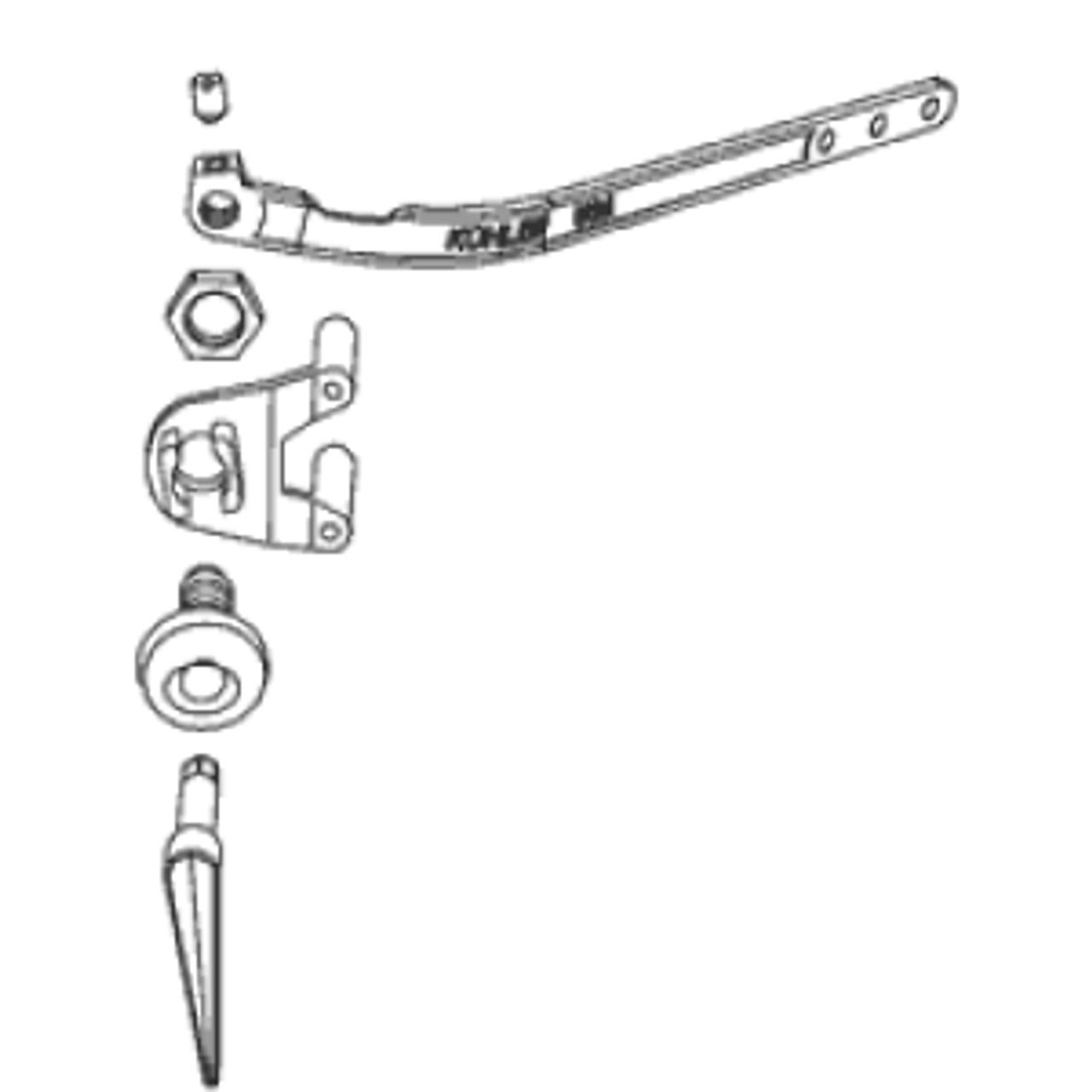 Kohler 76878-CP - Polished Chrome Trip Lever Kohler 76878-CP - Polished Chrome Trip Lever