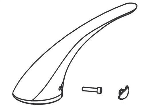 Moen 100012SL Stainless Handle