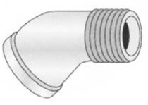 Pasco - 7192-C - 1/2-inch CP 45 ST ELL