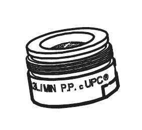 Pfister Faucets 941-200A - Chrome Plated Male Aerator