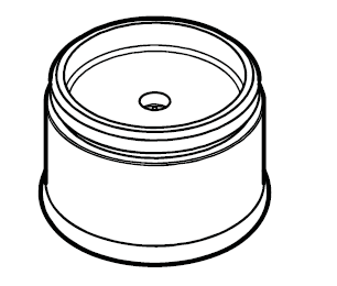 Pfister Faucets 940-745A - Polished Chrome Bidet Handle Hub