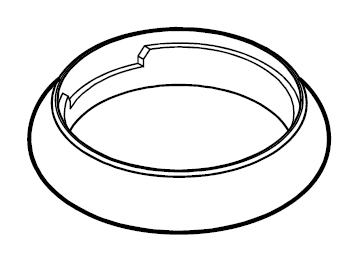 Pfister Faucets 961-532A - Polished Chrome Base Ring