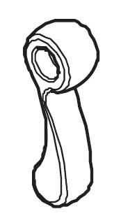 Pfister Faucets 940-883V - Polished Brass Diverter French Lever