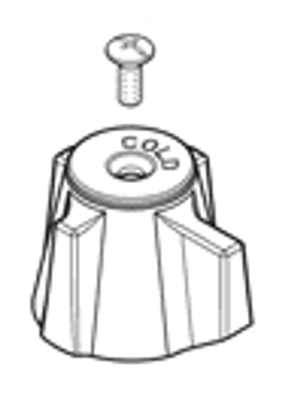 Pfister Faucets 940-933A - 143-60 PI BLADE Handle COLD