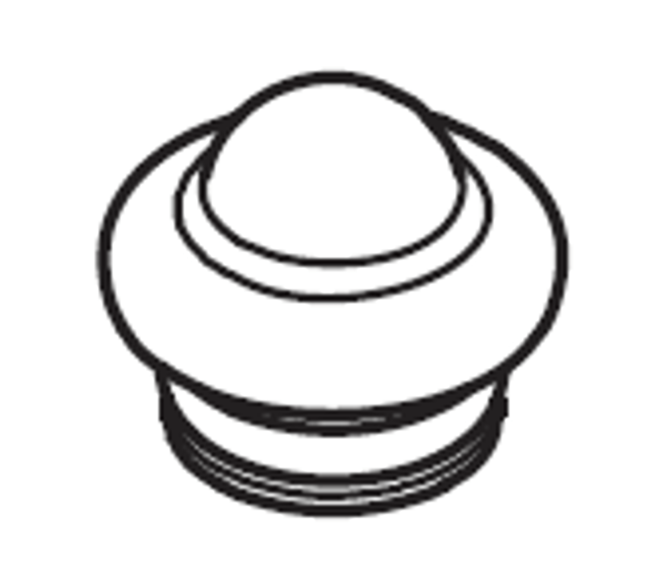 Pfister Faucets 941-044V - Polished Brass Hub Button Pfister Faucets 941-044V - Polished Brass Hub Button