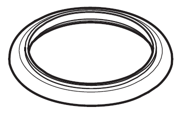 Pfister Faucets 960-255V - Polished Brass Spout Base