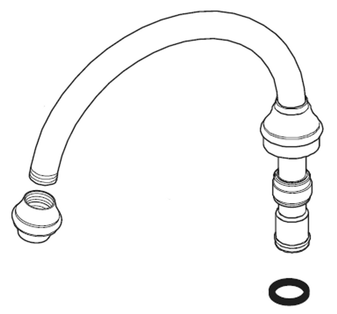 Pfister Faucets 920-360A - Polished Chrome Spout