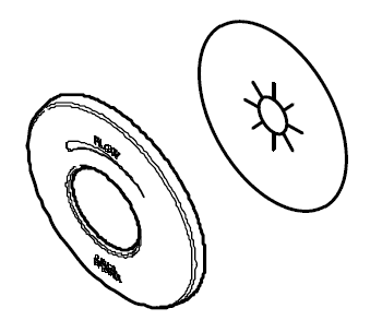 Pfister Faucets 960-022A - Temp Flange Core