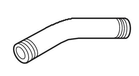 Pfister 973-030Y  SHW ARM 6 THD PI R89 TB, TUSCAN BRONZE