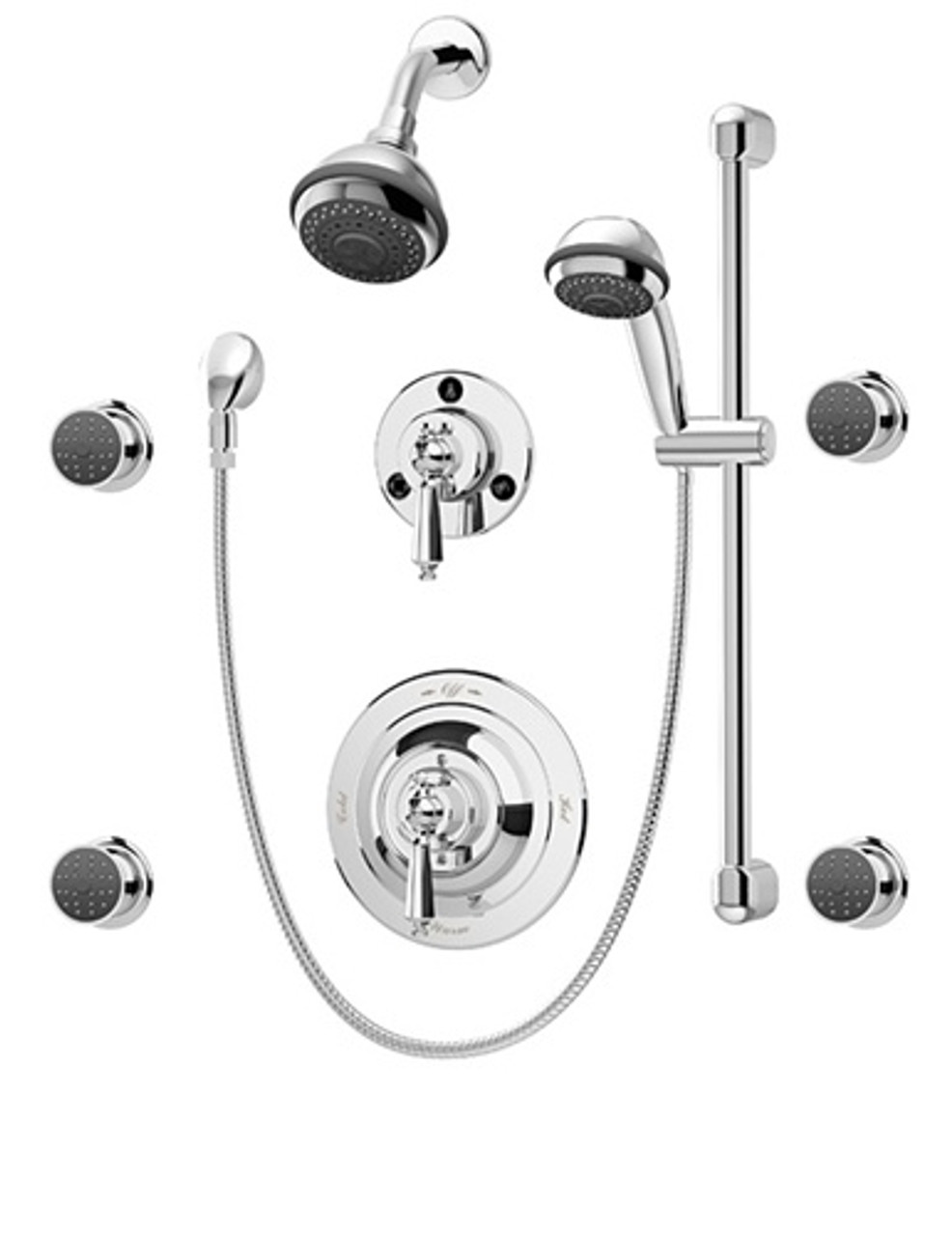 Symmons 1-7470-X Water Dance (R) OBB