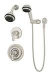 Symmons 4705-STN Allura Shower/Hand Shower Unit