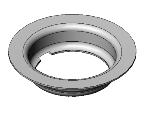 T&S Brass 015306-45 - 3" Waste Drain Face Flange (New Style)