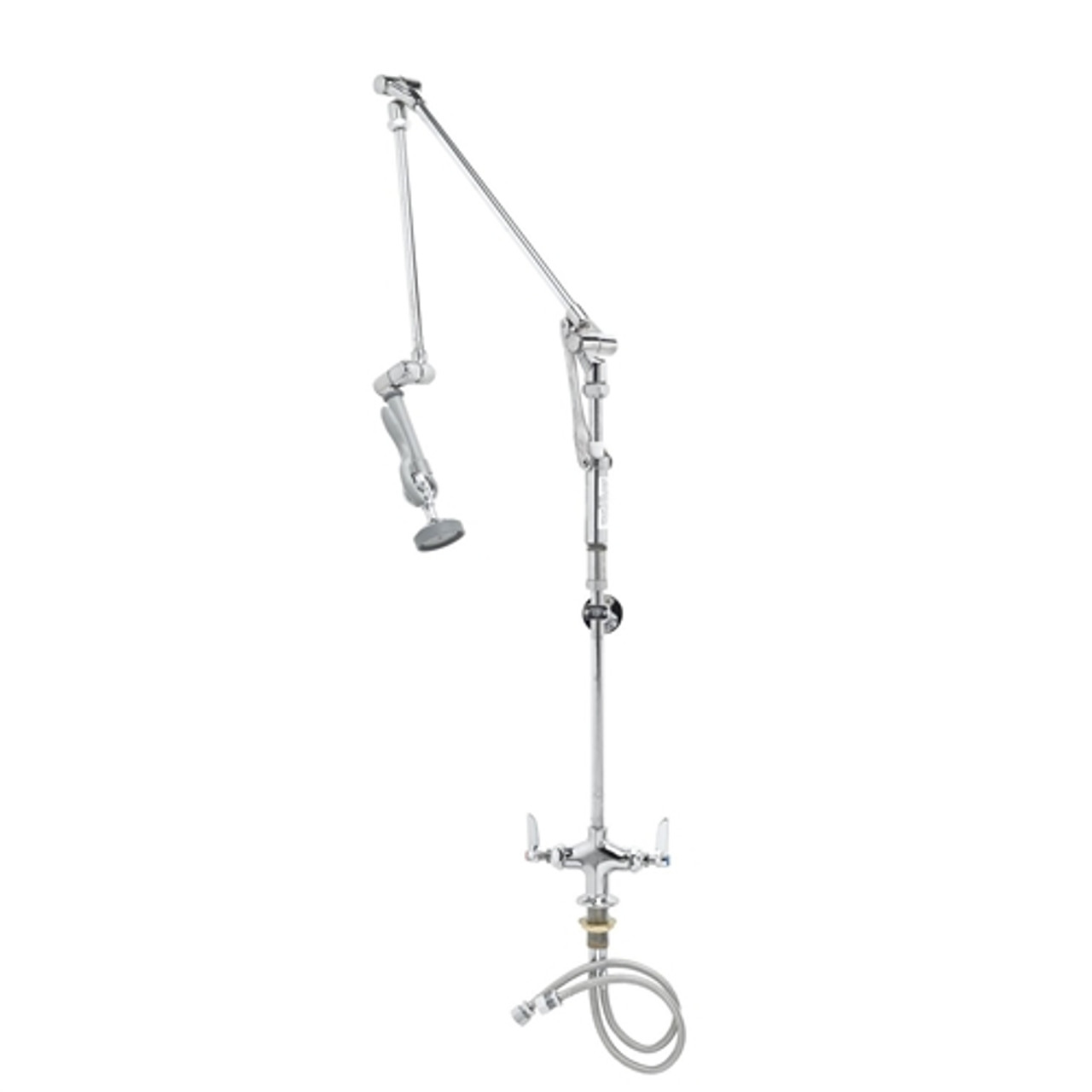 T&S Brass - B-0114-02 - Roto-Flex Style Pre-Rinse Faucet - Single Hole Base, 4-inch Spreader, 36-inch Overall Height T&S Brass - B-0114-02 - Roto-Flex Style Pre-Rinse Faucet - Single Hole Base, 4-inch Spreader, 36-inch Overall Height