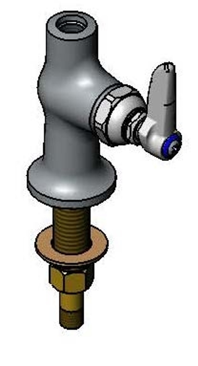 T&S Brass - B-0305-LN - Single Pantry Rigid Base Faucet, Deck Mount, Less Nozzle
