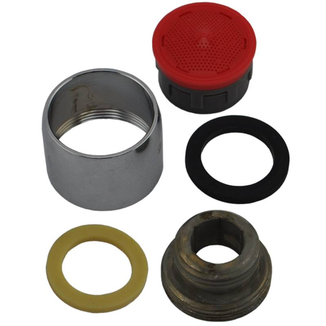 T&S Brass - B-0199-02 - Aerator, Non-Splash, 2.2 GPM, 3/8-inch NPSM Male Threads