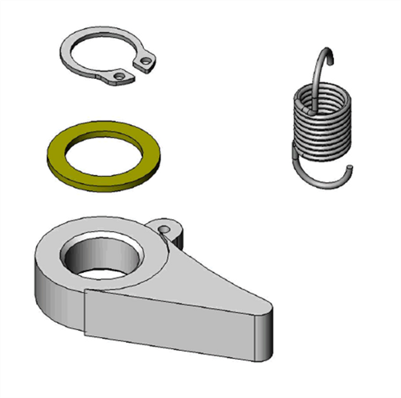 T&S Brass - RATCHET KIT, SPOOL 14.5-inch AND 19.5-inch DIA.