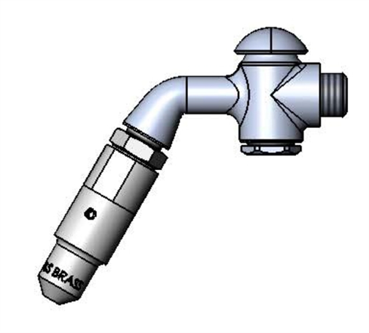 T&S Brass - 016008-40 - B-0973 SPRAY VALVE & SHOWER HEAD ASSEMBLY