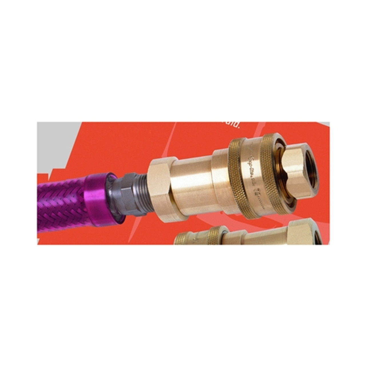 T&S Brass - Hot Water Hose, Male Fittings, 1/2-inch Diameter, 48-inch Long T&S Brass - Hot Water Hose, Male Fittings, 1/2-inch Diameter, 48-inch Long