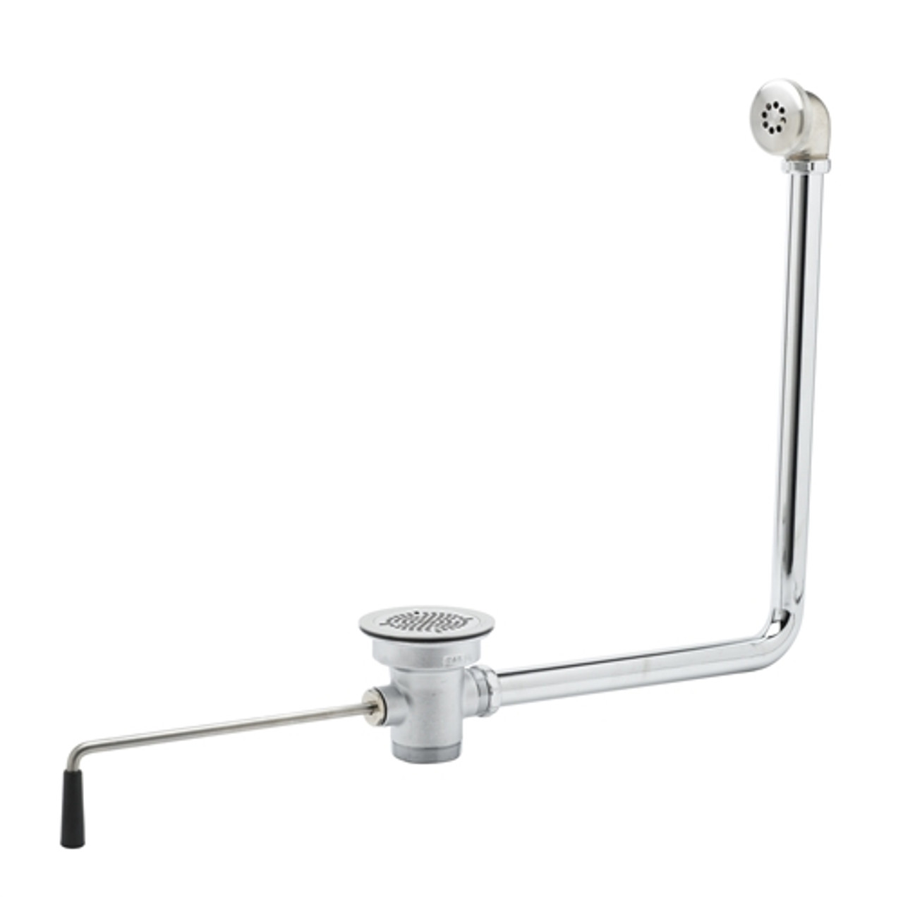 T&S Brass B-3952-01 - 3-1/2-inch sink opening, 2-inch drain outlet with overflow tube and head (Replaces previous model B-3917-01) T&S Brass B-3952-01 - 3-1/2-inch sink opening, 2-inch drain outlet with overflow tube and head (Replaces previous model B-3917-01)