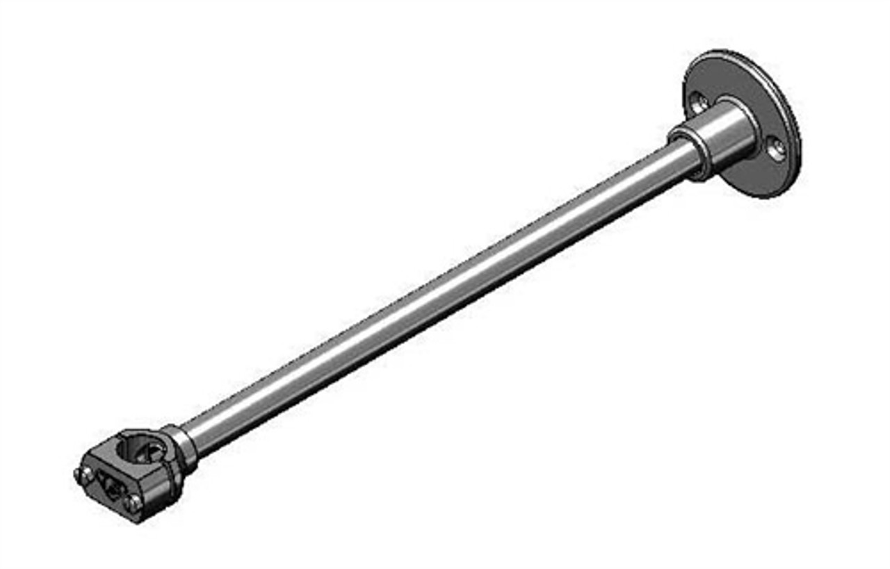 T&S Brass - B-0109-04 - Wall Bracket, 18-inch Wall Bracket Assembly with Mounting Hardware