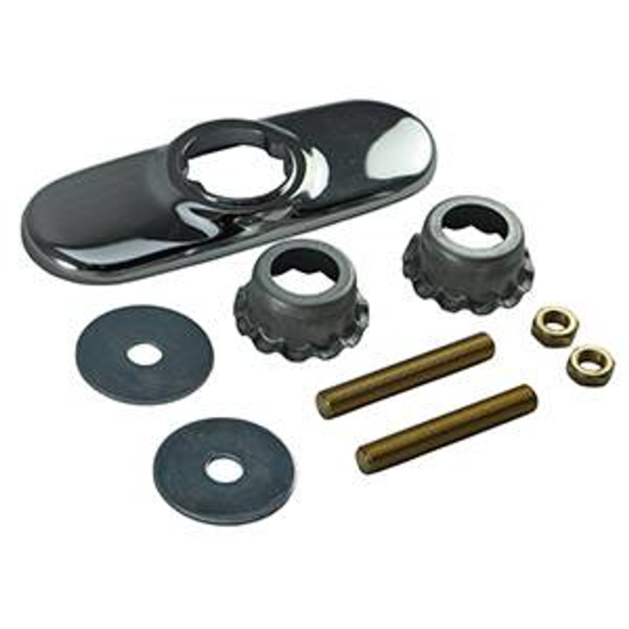 Chicago Faucets - 2200-112KJKCP - 4-inch COVER Plate W/STUD Mounted