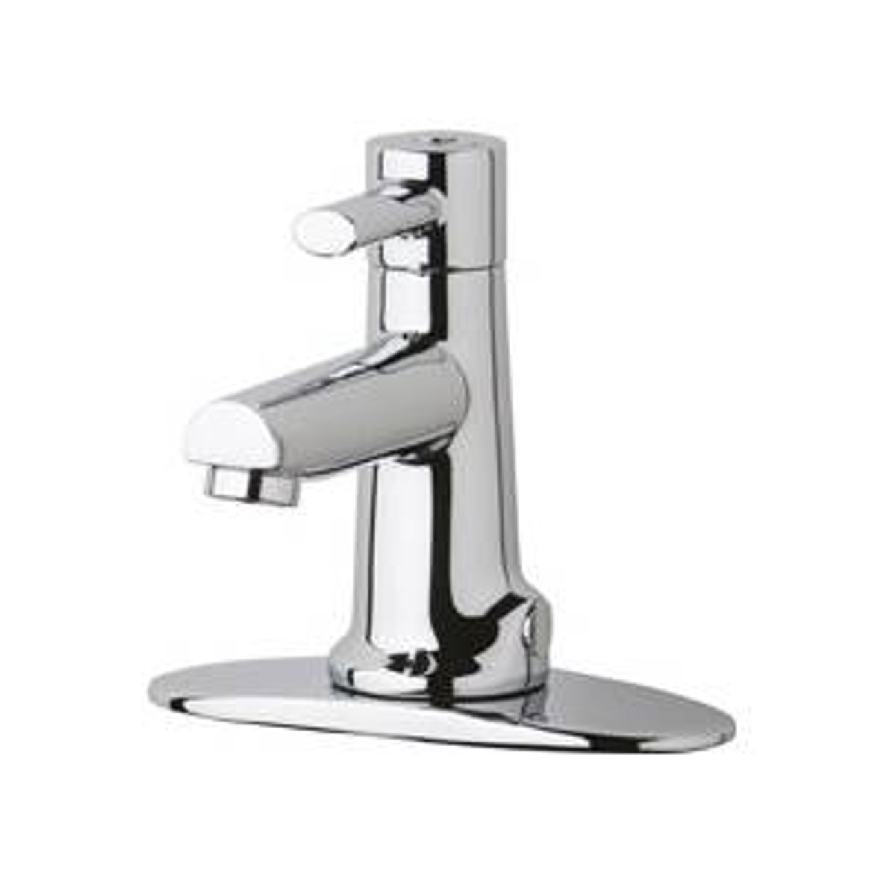 Chicago Faucets 3511-4E2805AB - Single Handle Hot and Cold Water Mixing Sink Faucet Chicago Faucets 3511-4E2805AB - Single Handle Hot and Cold Water Mixing Sink Faucet