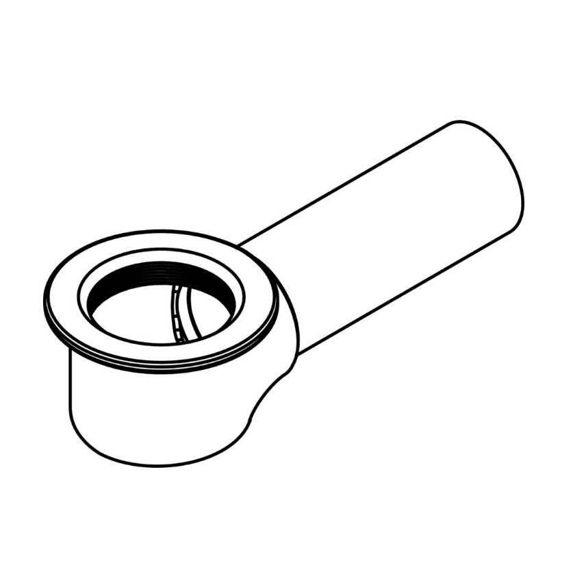 CENTRAL BRASS SU-3026-B Drain Shoe & Tube