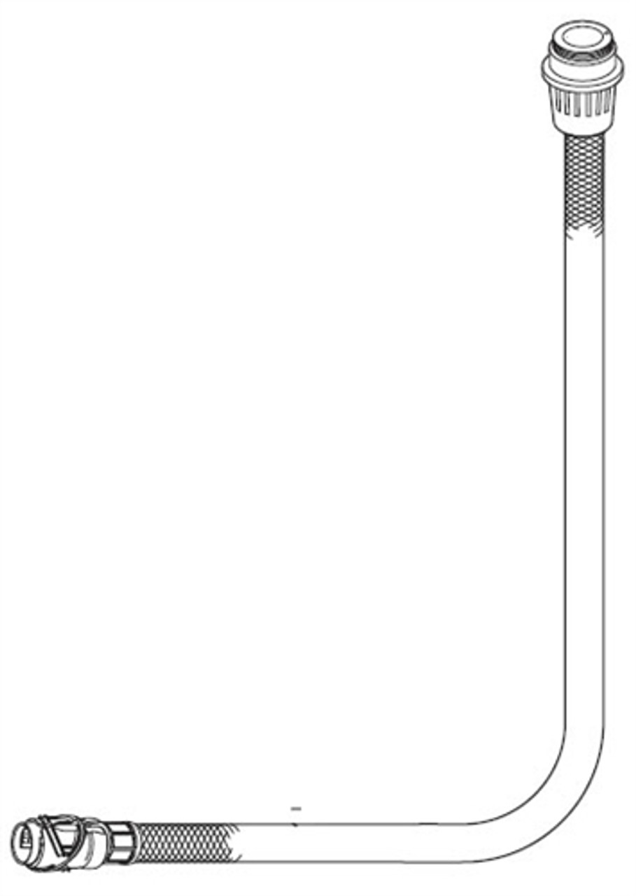 Delta RP37034BL Victorian: Quick-Connect Vegetable Hose, Not Applicable