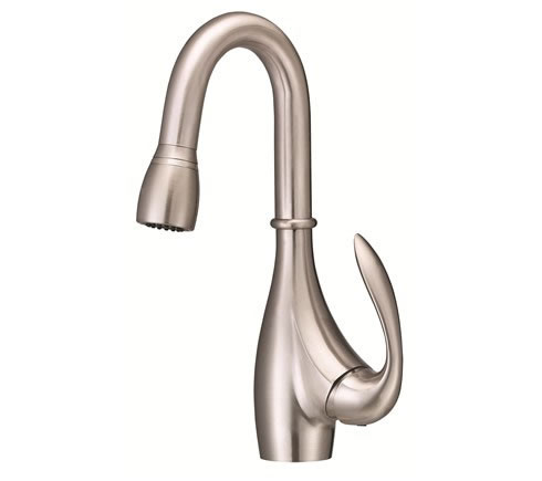 Danze D454746SS - Bellefleur Single Handle Kit, Pull-Down Side Mount Handle - Stainless Steel