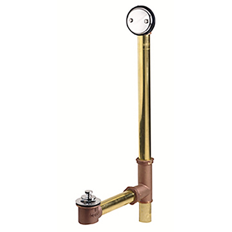 Gerber 41-853-76 Classics Lift & Turn Drain for Roman Tub with Retaining Ring Chrome