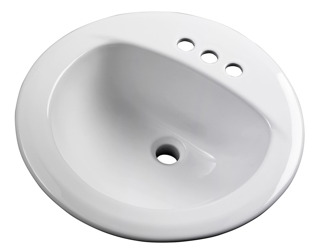 Gerber 12-884-CH Maxwell S-Rim Lavatory 19