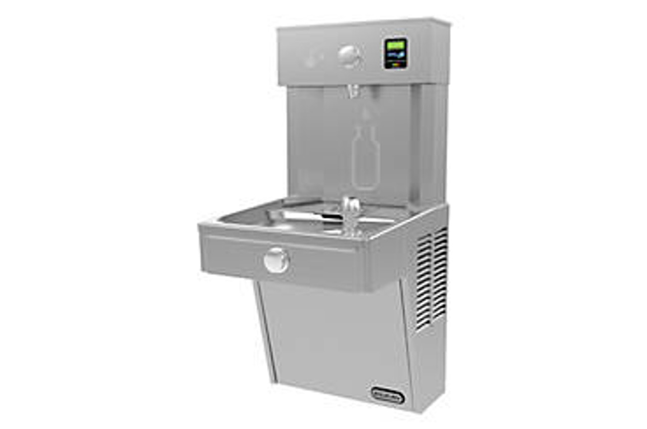 Elkay LVRC8WS3K - Filtered Vandal-Resistant EZH2O® Bottle Filling Station with Single Vandal-Resistant Cooler Elkay LVRC8WS3K - Filtered Vandal-Resistant EZH2O® Bottle Filling Station with Single Vandal-Resistant Cooler