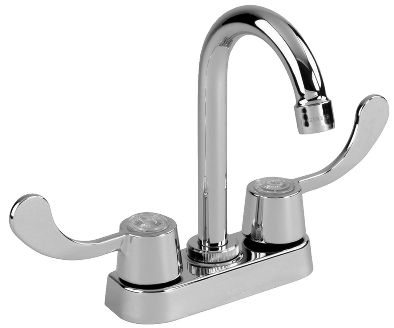 Gerber 49-251-66 Classics 2H Bar Faucet w/ Wristblade Handles 1.75gpm Chrome Gerber 49-251-66 Classics 2H Bar Faucet w/ Wristblade Handles 1.75gpm Chrome