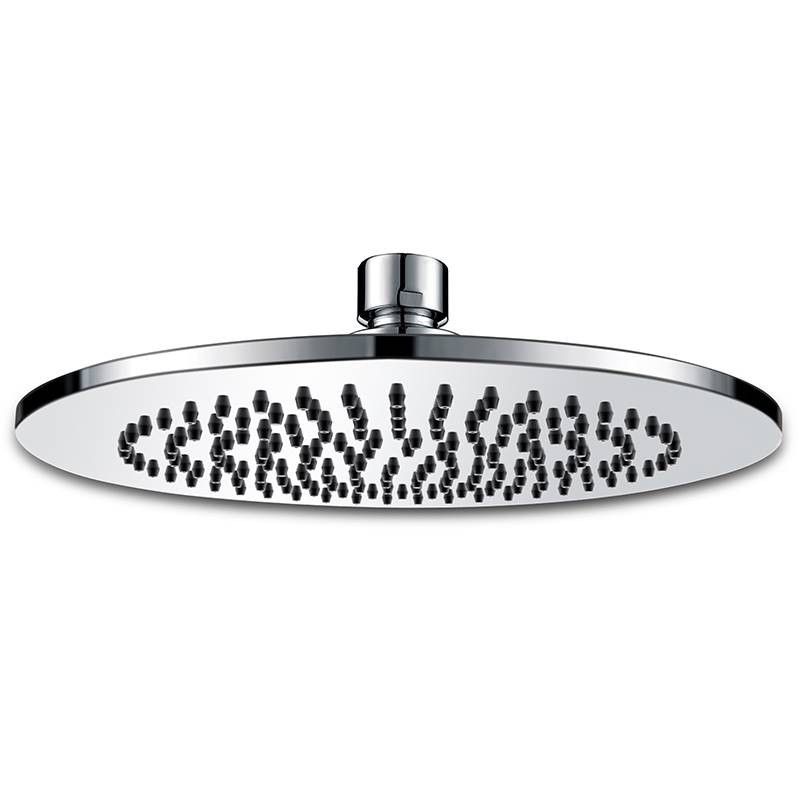 Graff G-8449-SN 8" Round Brass Showerhead, Steelnox (Satin Nickel)