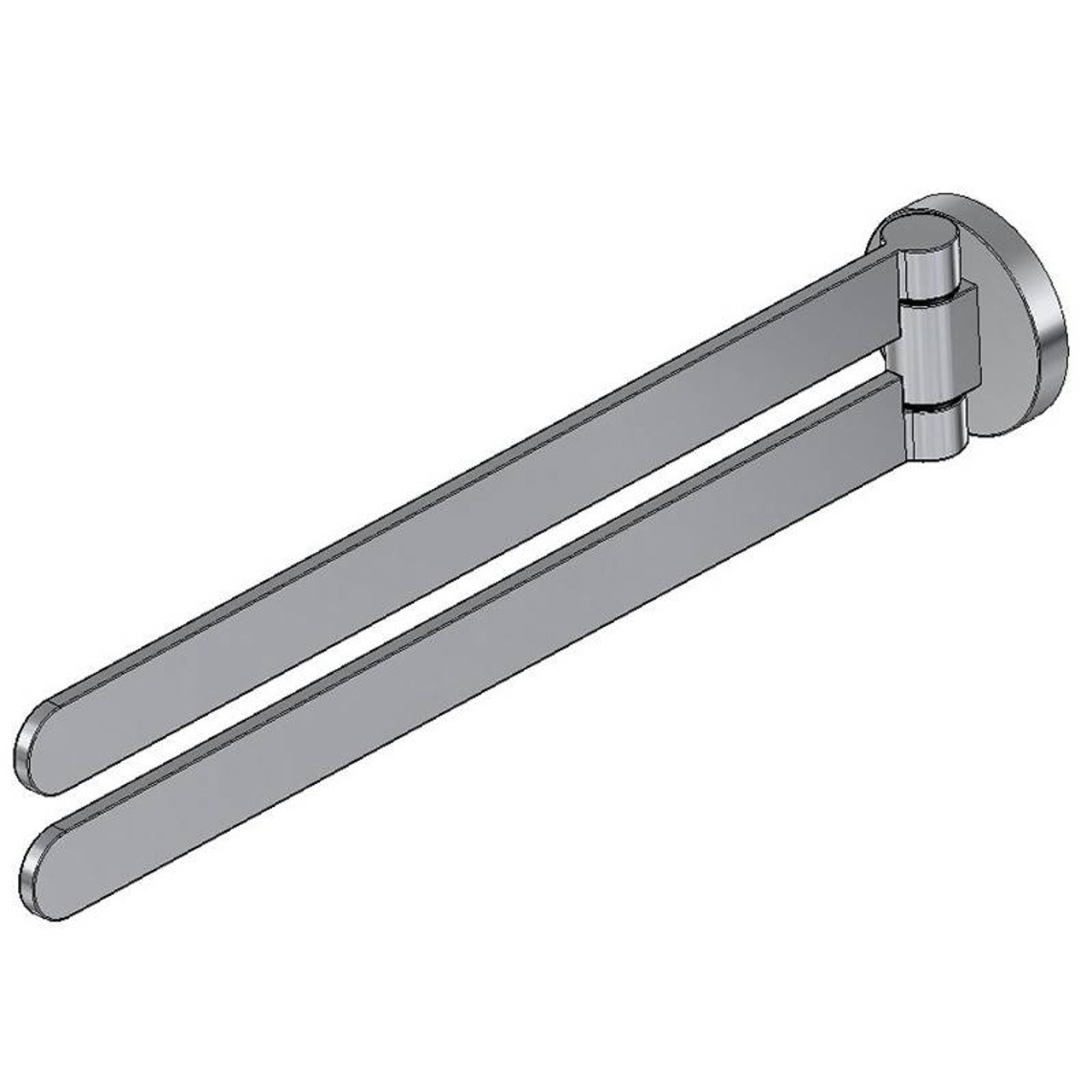 Graff G-9212-PC - Dual Towel Bar, Polished Chrome Graff G-9212-PC - Dual Towel Bar, Polished Chrome