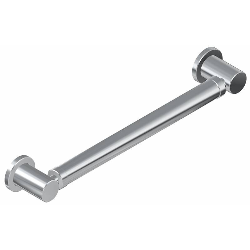 Graff G-9516-PN Round Grab bar - 16", Polished Nickel