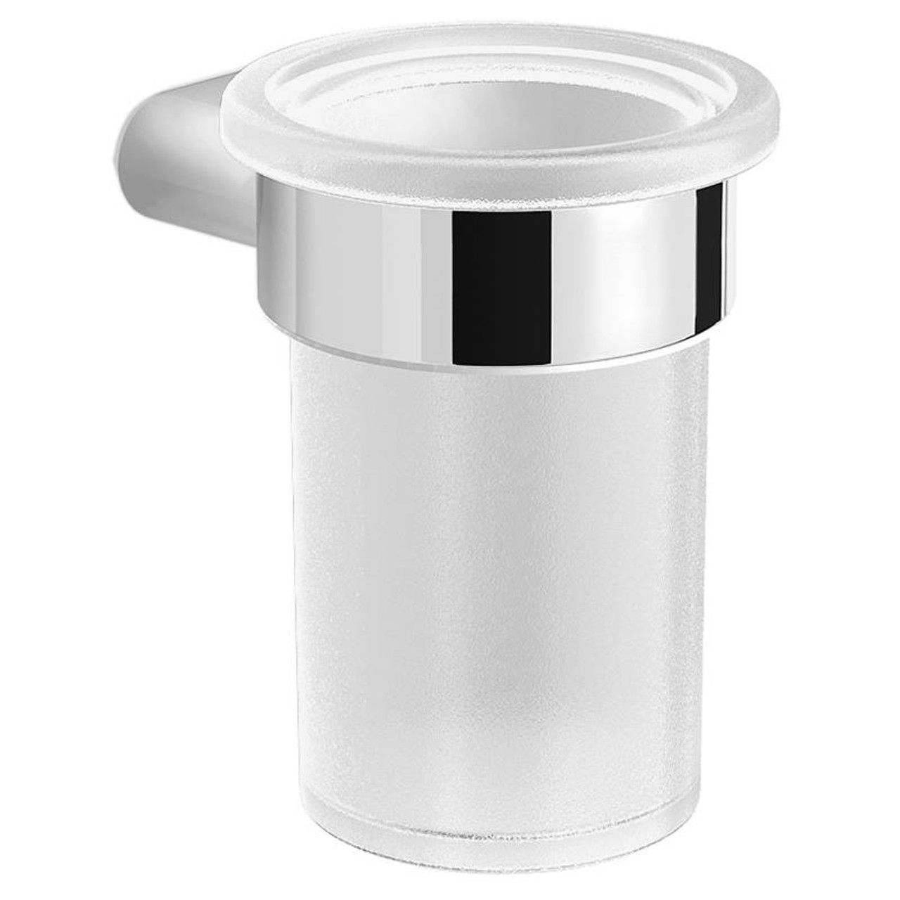 Graff G-9403-PC Phase/Terra Tumbler and Holder, Polished Chrome