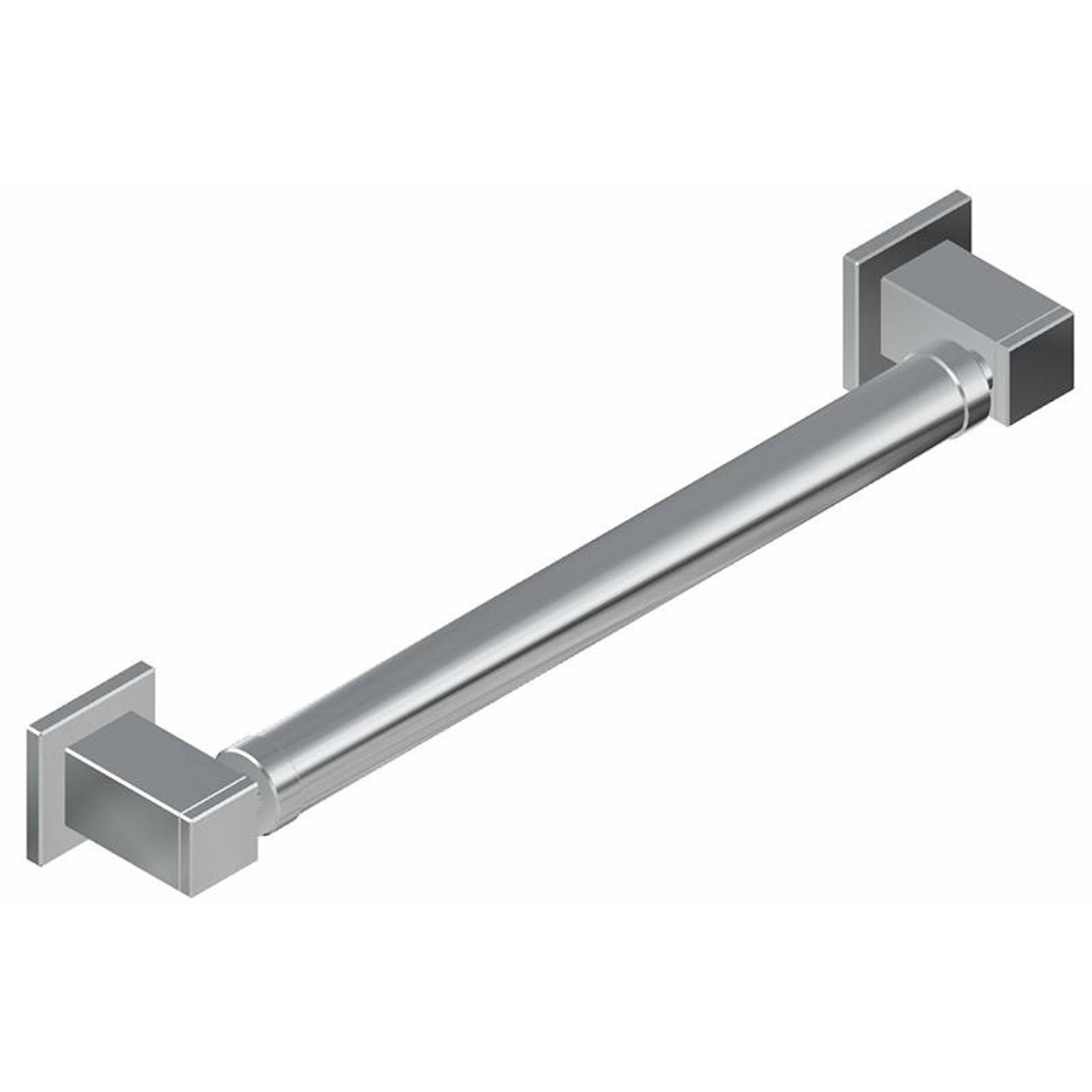 Graff G-9616-PN Square Grab bar - 16", Polished Nickel