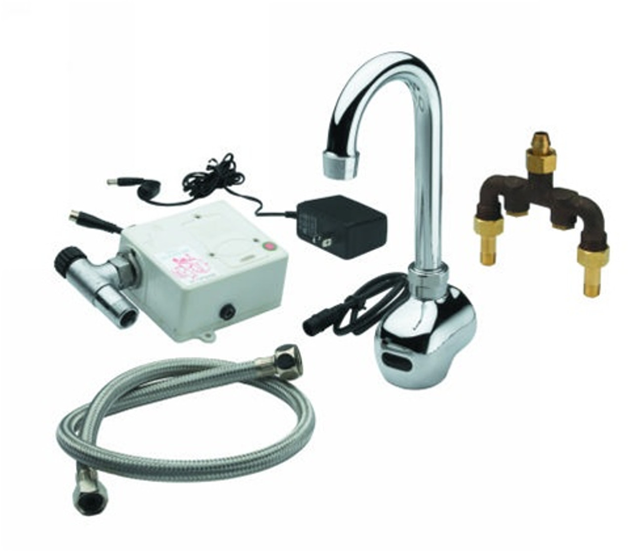 Krowne - 16-155 - Electronic Faucet, Single Hole Wall Mounted Krowne - 16-155 - Electronic Faucet, Single Hole Wall Mounted