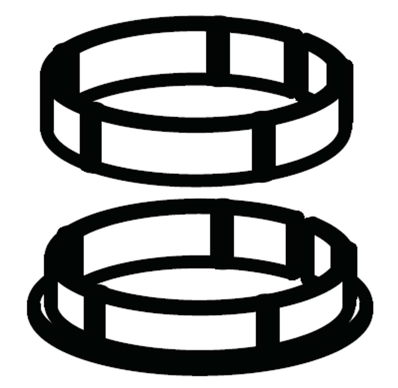 KWC Z.534.948 - EDGE Sliding Ring/O-ring kit