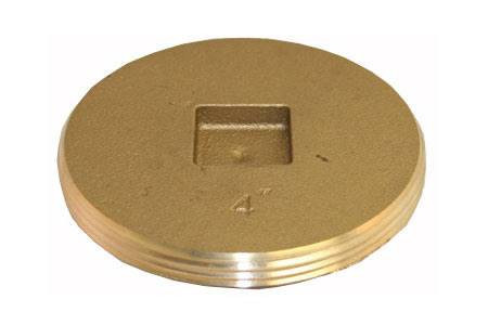 Prier Products - C-200-2 - Brass Cleanout Plug, Countersunk 2-inch