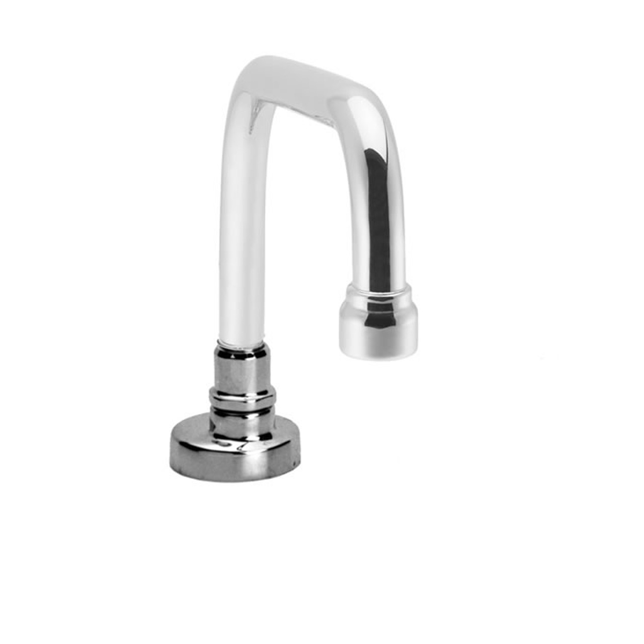Speakman S-3345-12 - Deck mounted faucet with 12-inch deep tubular swing spout rigid or swivel